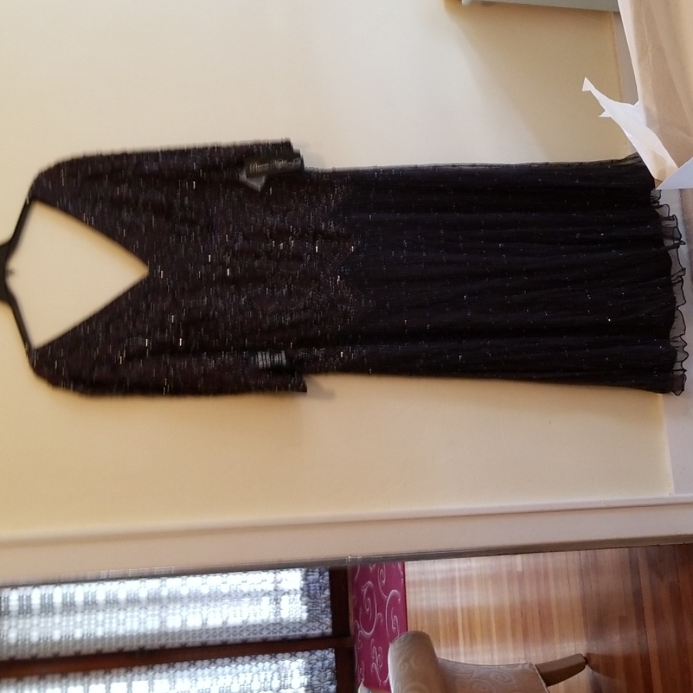 Beaded and Sequins evening gown